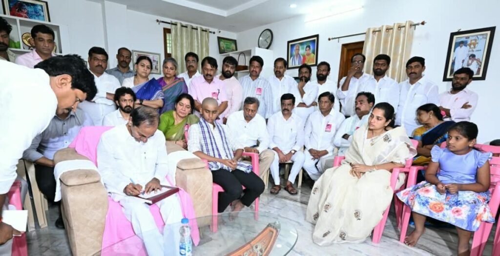 పెద్ది కుటుంబానికి కేసీఆర్‌ భరోసా